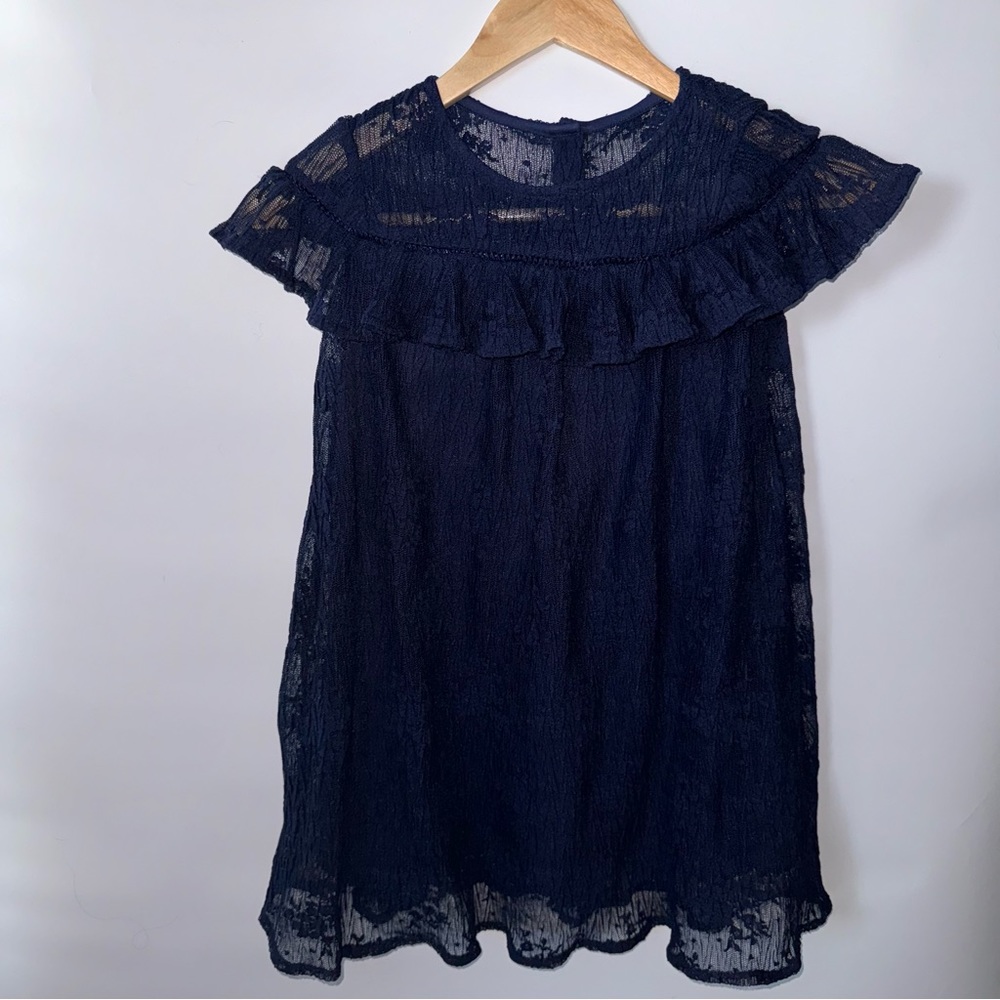 Bonnie Jean Navy Blue Kids Formal Dress